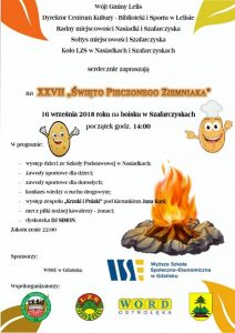 ŚWIĘTO PIECZONEGO ZIEMNIKA - SZAFARCZYSKA 2018